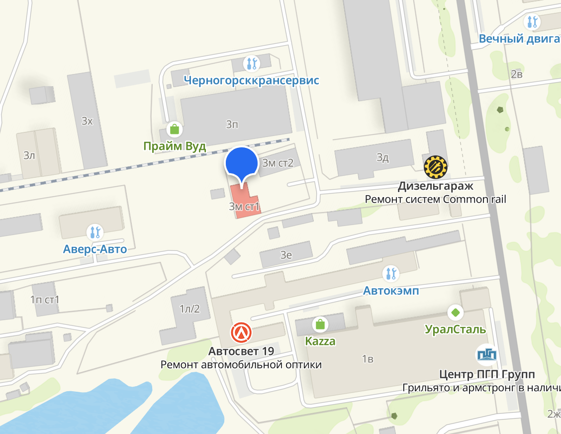 Карта офиса